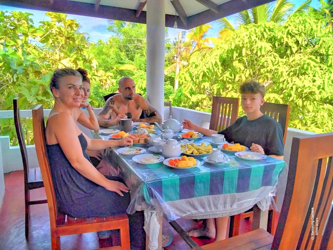 Wasana Ocean View Villa Mirissa Exterior foto
